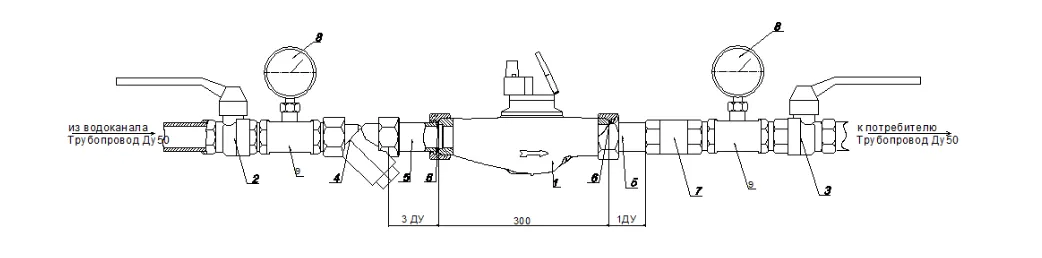  Монтажная схема ВСКМ 90-50