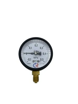 ТМВ-110Т.00(-0,1-0,06MPa)M10x1.2,5 МАНОВАКУУММЕТР общетехнический 40мм, Тип - ТМВ-110Т, осевое прис