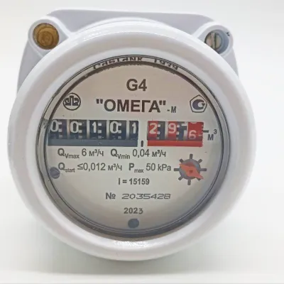 Счетчик газа G4 ОМЕГА РЛ