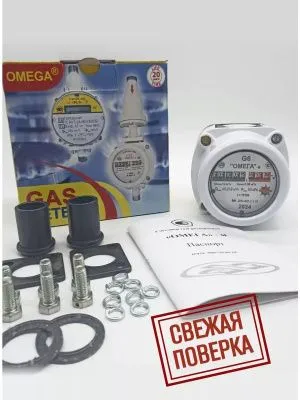 Счетчик газа G6 ОМЕГА РЛ