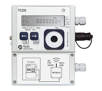 КМЧ для монтажа ТС220 на счетчики RVG, RABO, TRZ, РГ-Р