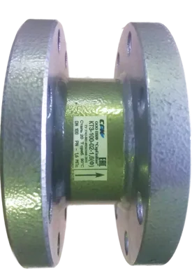 Клапан термозапорный КТЗ 100-02-1,6 фл. термозапорный клапан.